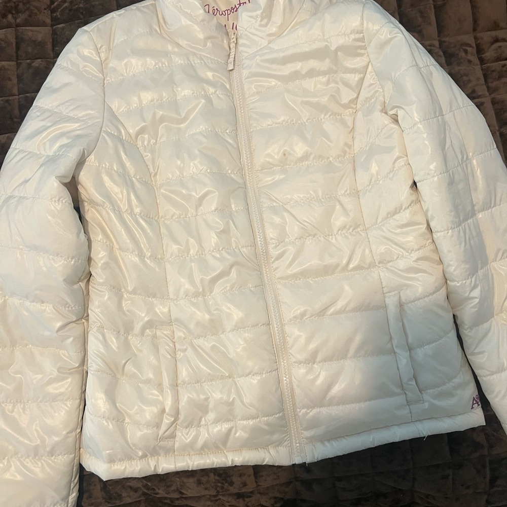 Ivory Puffer Jacket